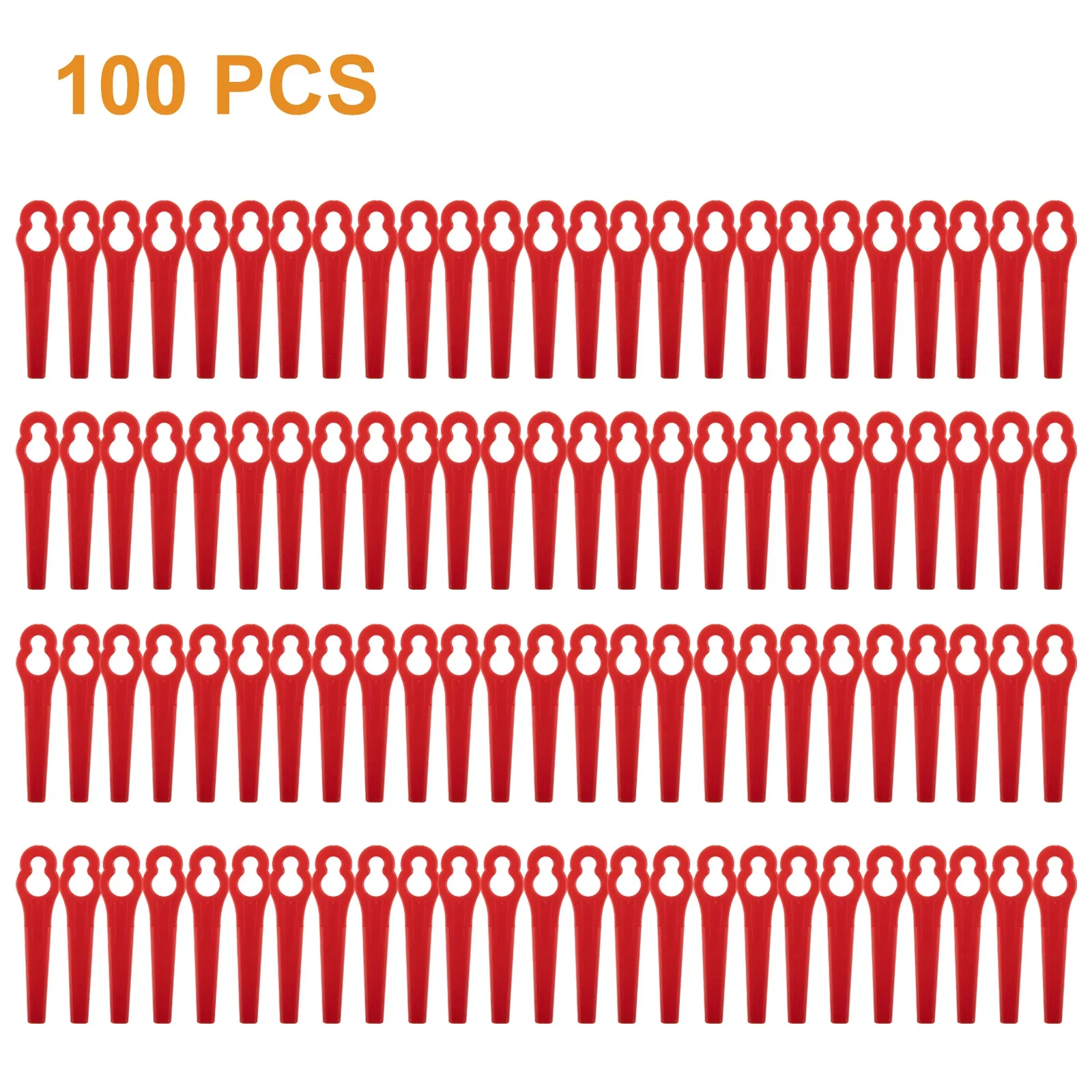 100 шт. сменные Пластиковые лезвия для триммера Florabest LIDL FRTA 20