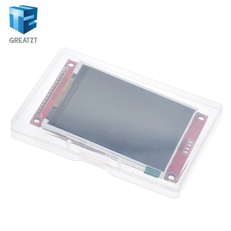 2 8 &quot240x320 SPI TFT ЖК-модуль последовательного порта с адаптером печатной платы Micro SD