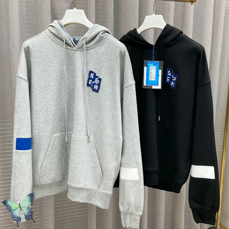 

Embroidery Ader Error Hoodies Sweatshirts Crack Letters Casual Men Women Ader Error Hooded The Best Quality Label Tag