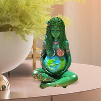 mother earth statue millennial gaia mythic figurine goddess statue home decoration desktop ornament resin ghia mother statue