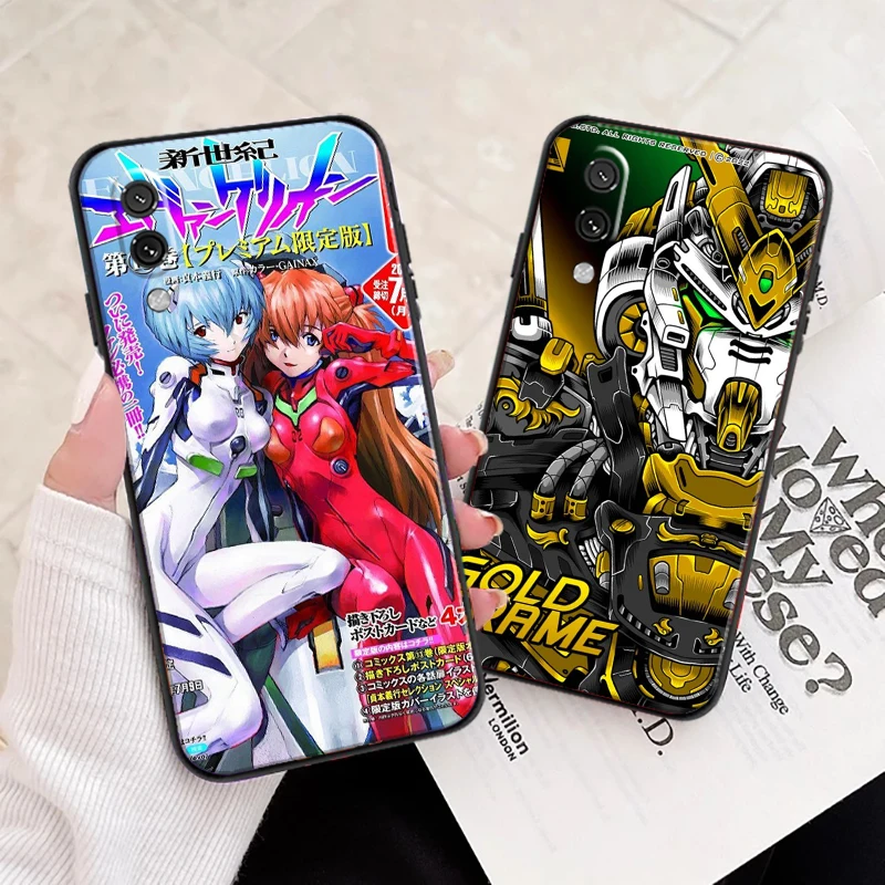 

Excited Warrior Evangelion For Xiaomi Redmi 9 9C 9A 9AT 9i Phone Case Back Soft Silicone Cover Liquid Silicon Funda