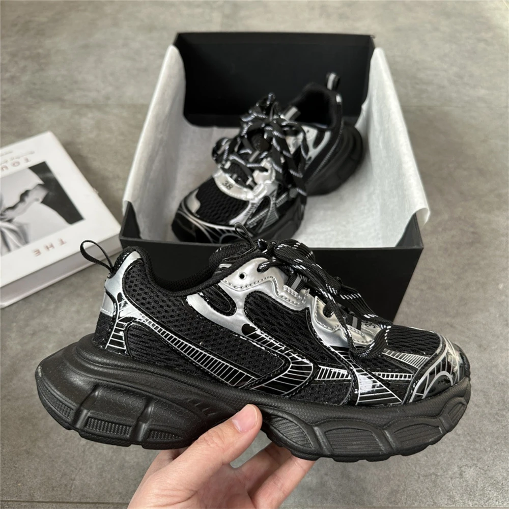 New Unisex Women High Platforms Sneakers Breathable Spring Autumn Fashion Casual Shoes Woman Sport Shoes Sneakers