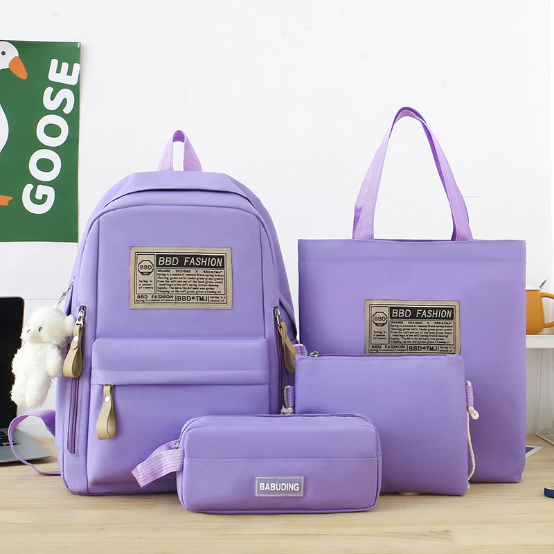 

Ladies Bags 2023 Fashion Women's Nylon Backpack Waterproof Travel Backpack Women's Casual Laptop University Backpack Fashion
