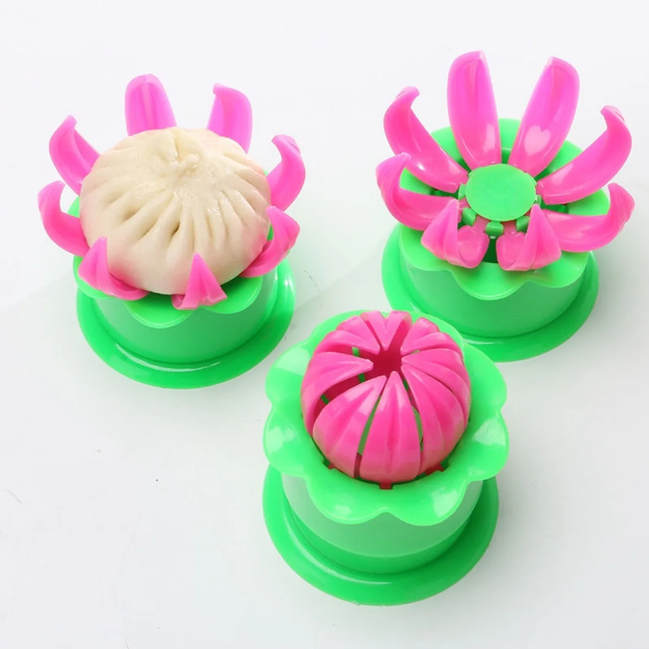 

Chinese Baozi Mold Kitchen DIY Pastry Pie Dumpling Maker Baking And Pastry Tool Steamed Stuffed Bun Making Mould Bun Maker
