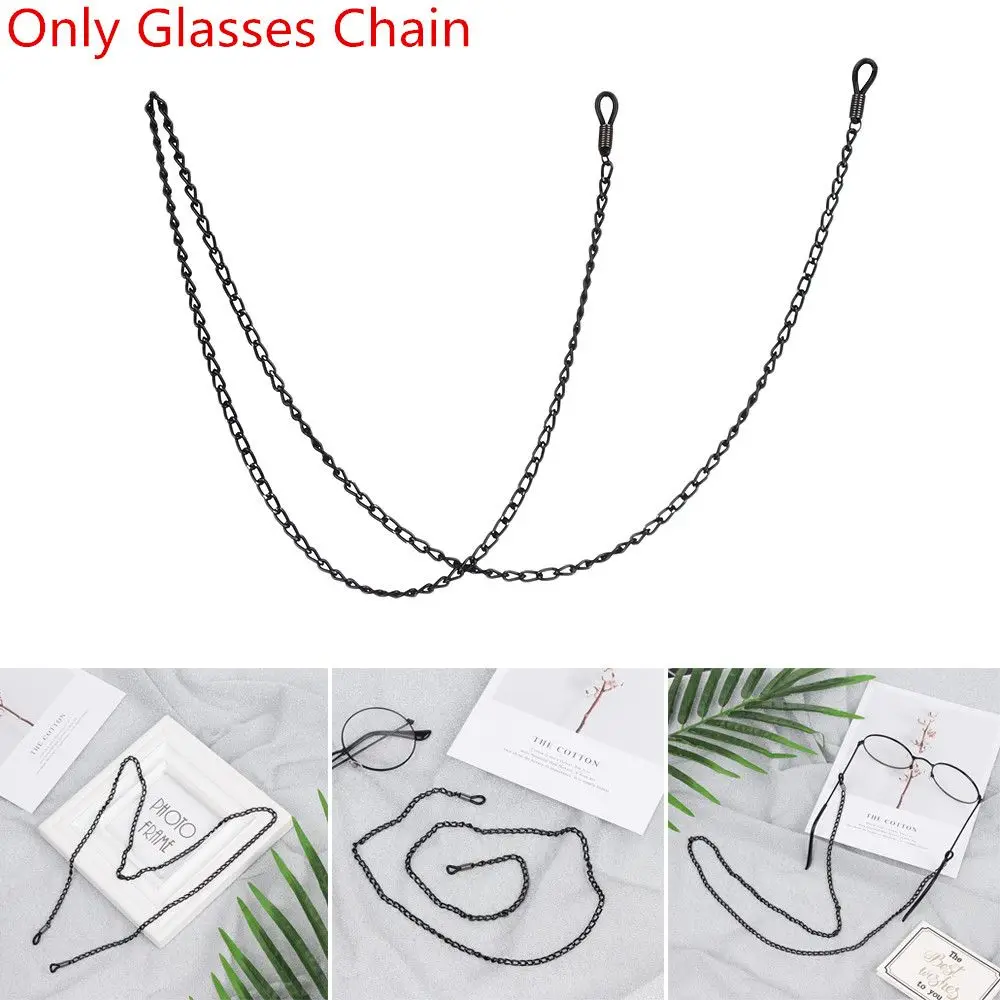 

Women Metal Reading Glasses Vintage Eye Wear Accessories Glasses Chain Glasses Necklace Eyeglass Lanyard