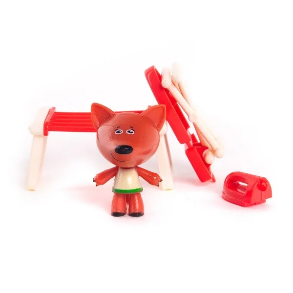 Игровой набор Gulliver Ми-ми-мишки "Лисичка и 3 детали интерьера" BBPS032F |