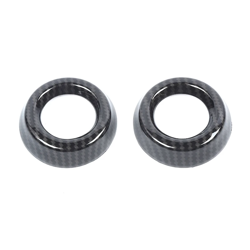 

For Dodge Nitro 2007-2012 Car Door Audio Horn Trim Ring Sticker Interior Accessories , ABS