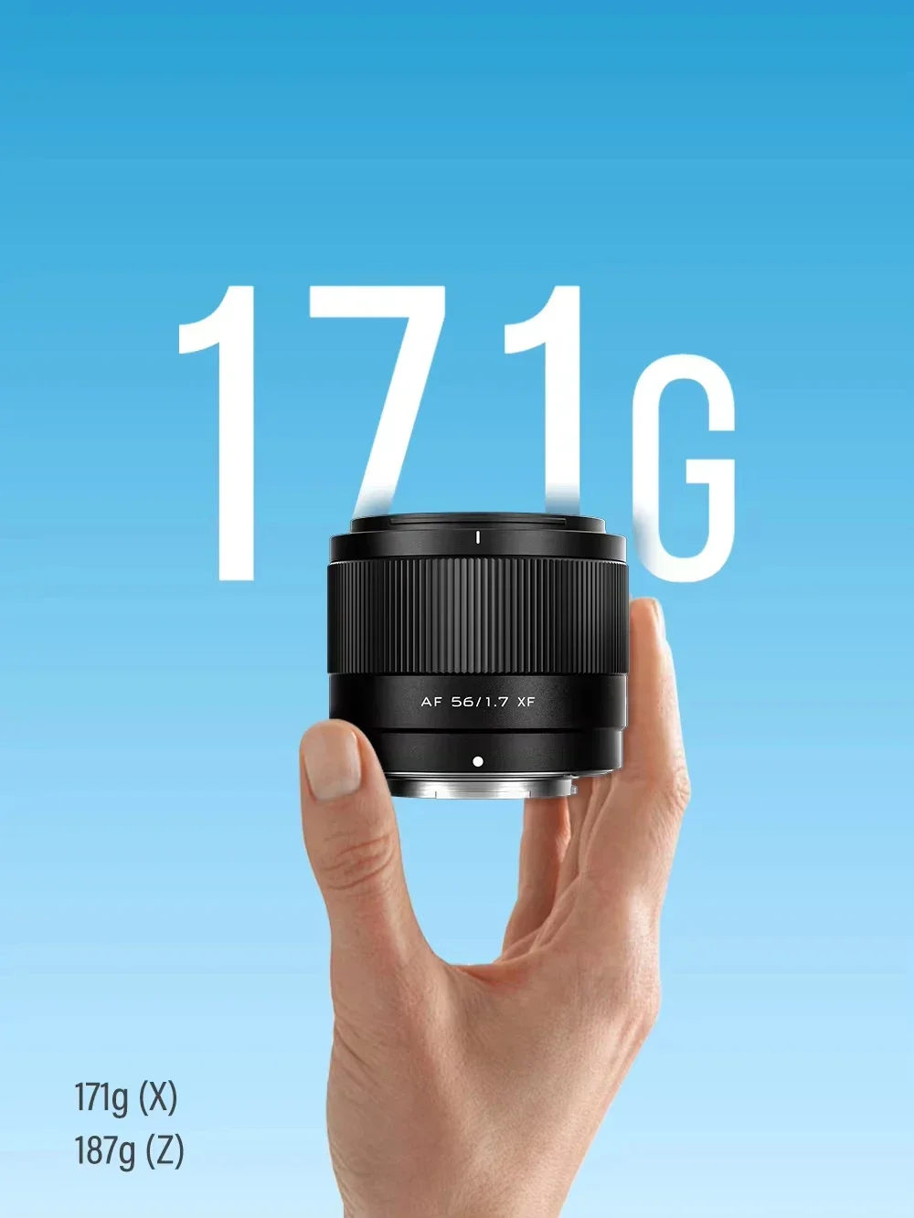 Объектив VILTROX AF 56 мм F1.7 APS-C с автофокусом и большой диафрагмой для камеры Fujifilm XF Sony