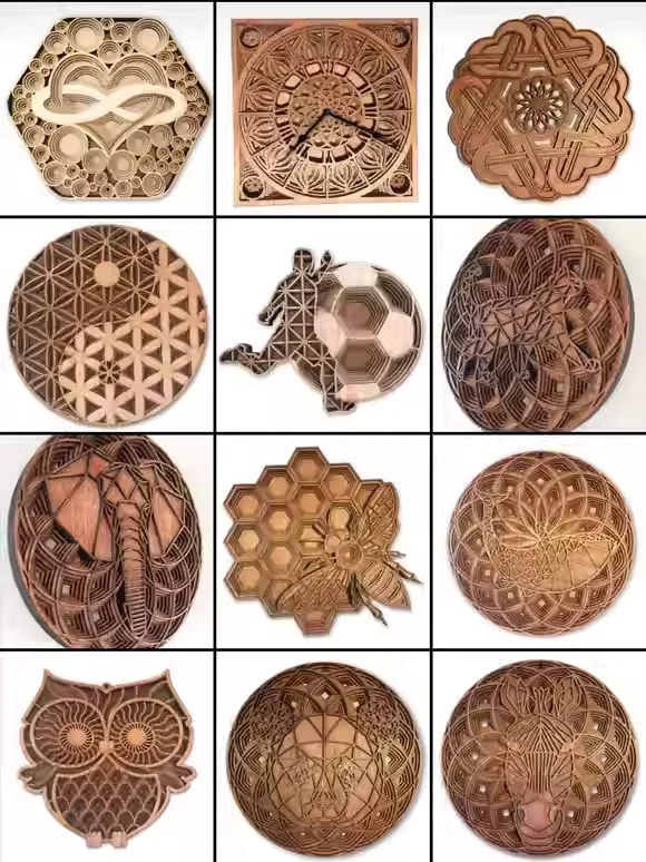 Лазерная резка стопка