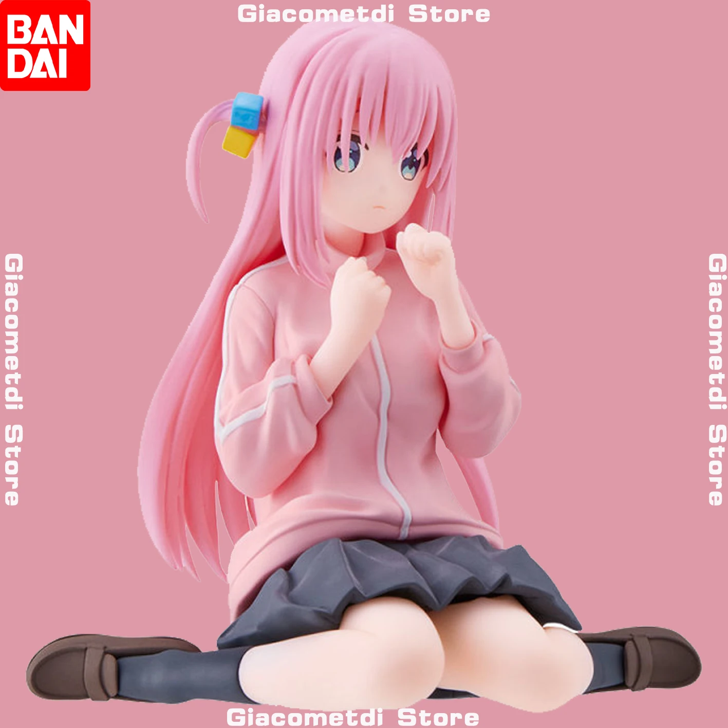 

8cm Bocchi the Rock Hitori Gotoh Anime Figure Kawaii Sitting Melancholy Girl Action Figures PVC Adult Collection Model Doll Toys