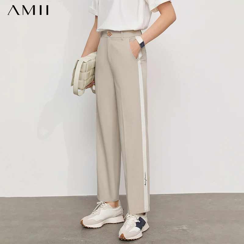 

Брюки Amii женские в минималистском стиле, лето 12130249