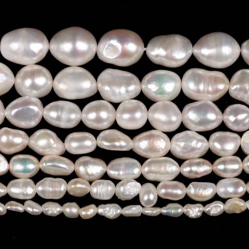 

Jewelry Making DIY Necklace Bracelet Natural Freshwater Pearl High Quality Irregular Shaped Perforated Loose Beads