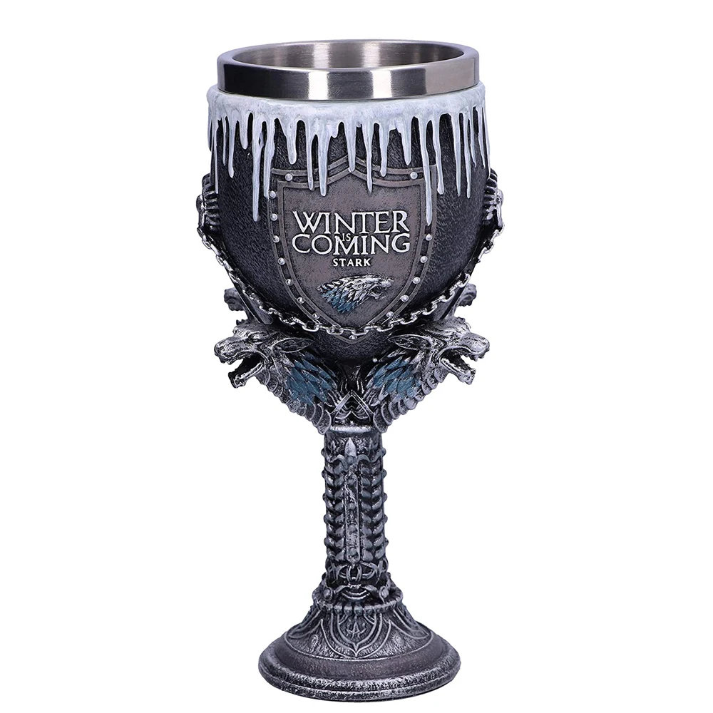 Throne Tankard Sword Wine Glass Stainless Steel Cups And Mugs  Drinkware Mark Fangot Gift