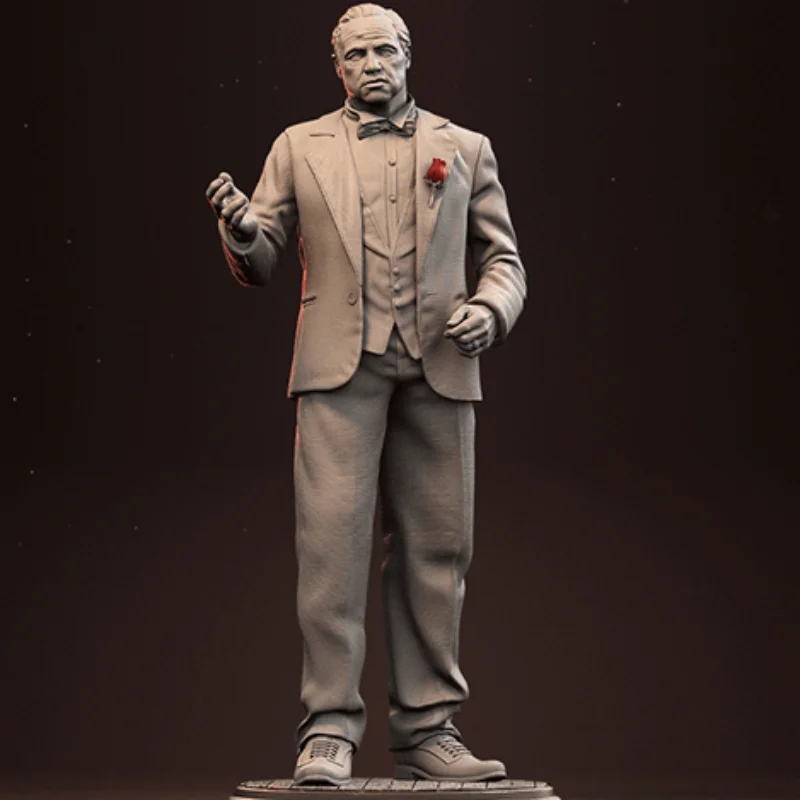 

Миниатюрная статуя героя фильма Гангстер Крестный отец масштаб 1/24 фигурка из смолы Сборная модель комплект Неокрашенная Диона Бесплатная доставка