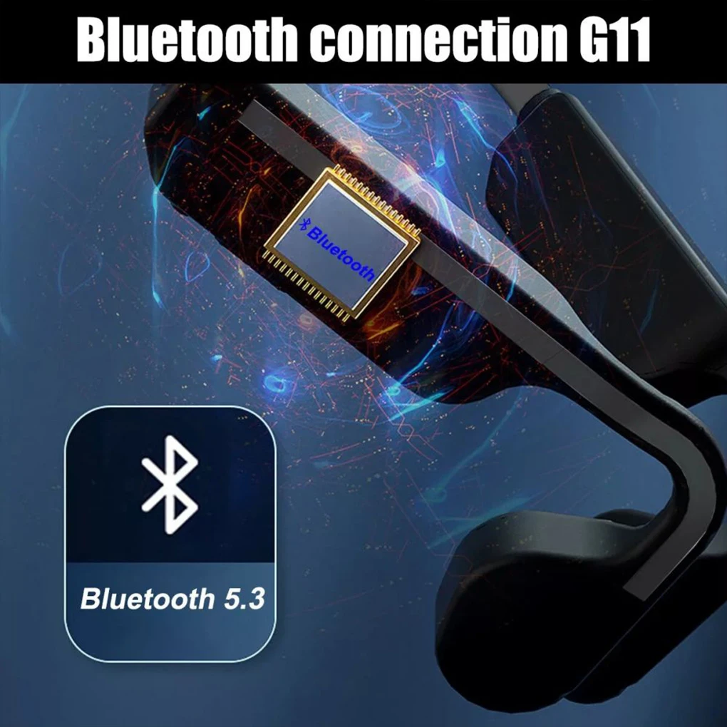Наушники с костной проводимостью Bluetoothzd 0 цвет в ассортименте