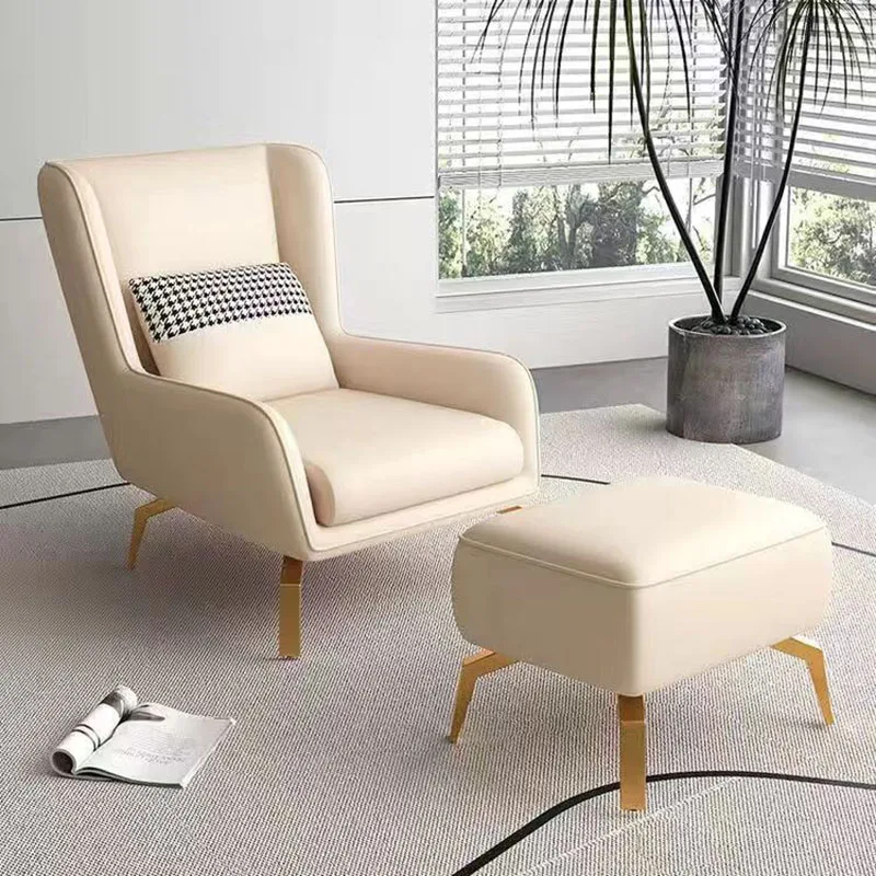 

Nordic Bedroom Living Room Chairs Modern Back Support Lazy Lounge Chair Recliner Sofa Sandalyeler Designer Furniture Replicas