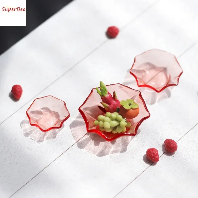 Миниатюрные предметы мебели для кукольного домика 1:12 миниатюрная миска с