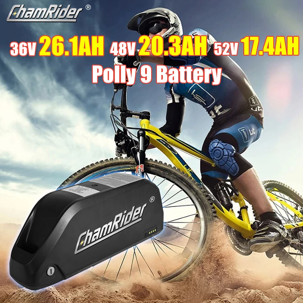 Аккумуляторная батарея 52 в ChamRider для электровелосипеда Polly 9 BMS 500 Вт 750 1000 18650