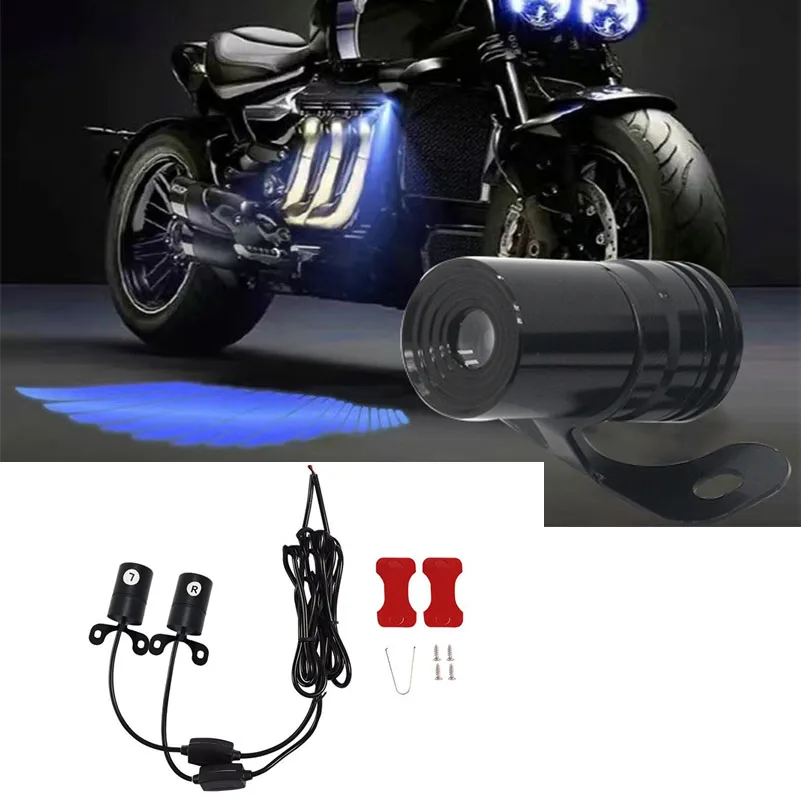 Лампа для проектора мотоцикла светодиодная лампа с крыльями ангела задние