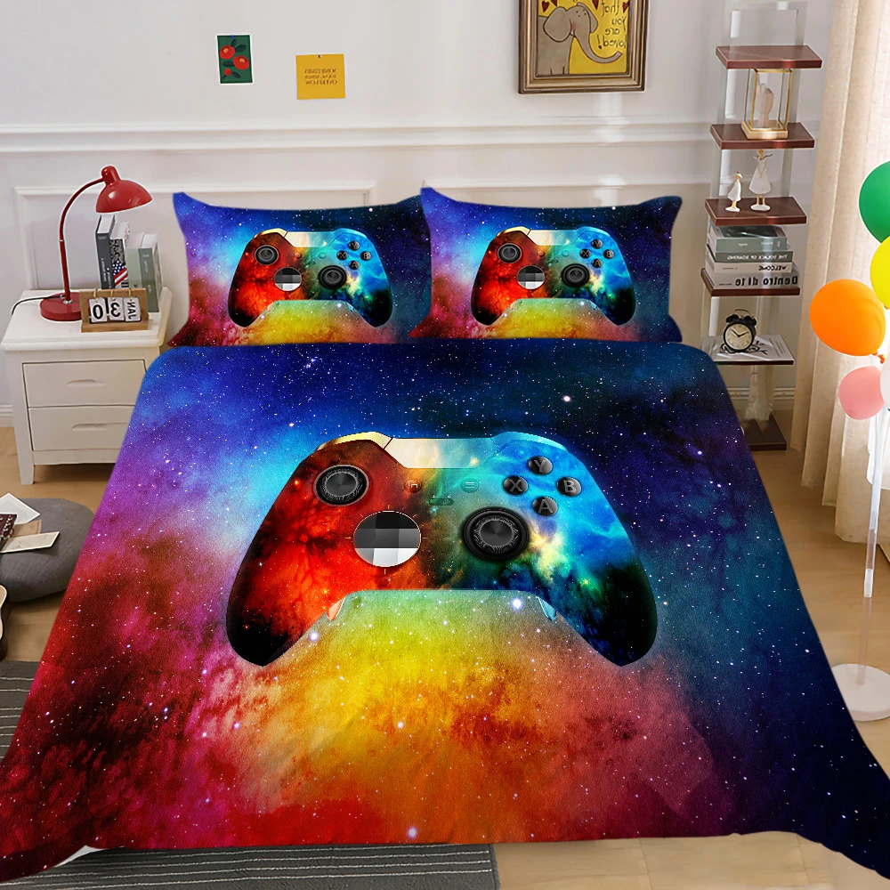 

Fashion Bedding Set 20 Patterns 3D Digital Gamer Printing Duvet Cover Sets 1 Quilt Cover