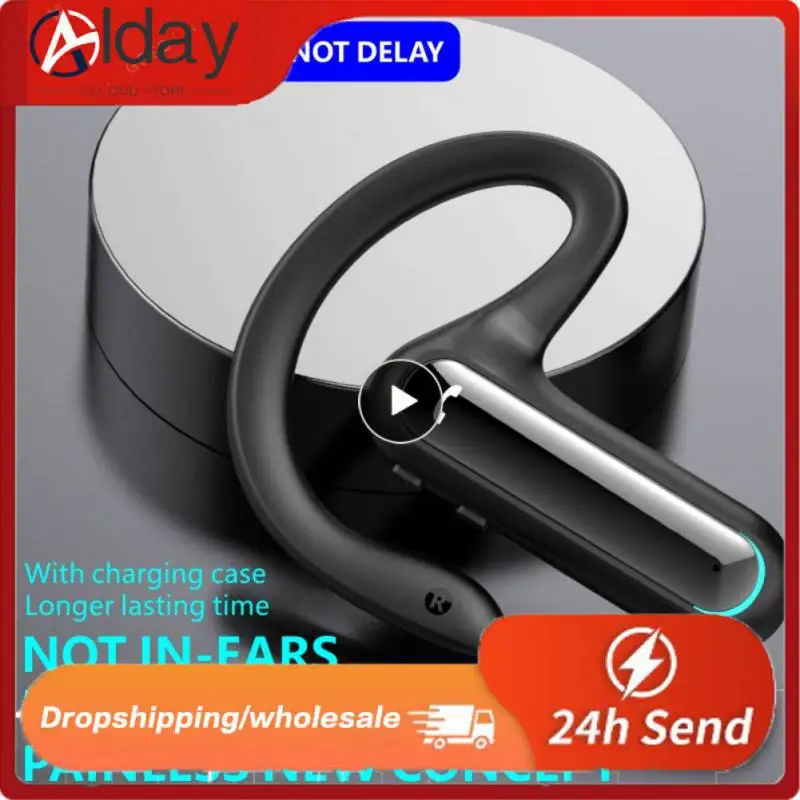 

Voice Assistant Function Non-in-ear Wireless Sport Headphone Headset Stereo Tws Earphones With Charging Box bluetooth-compatible