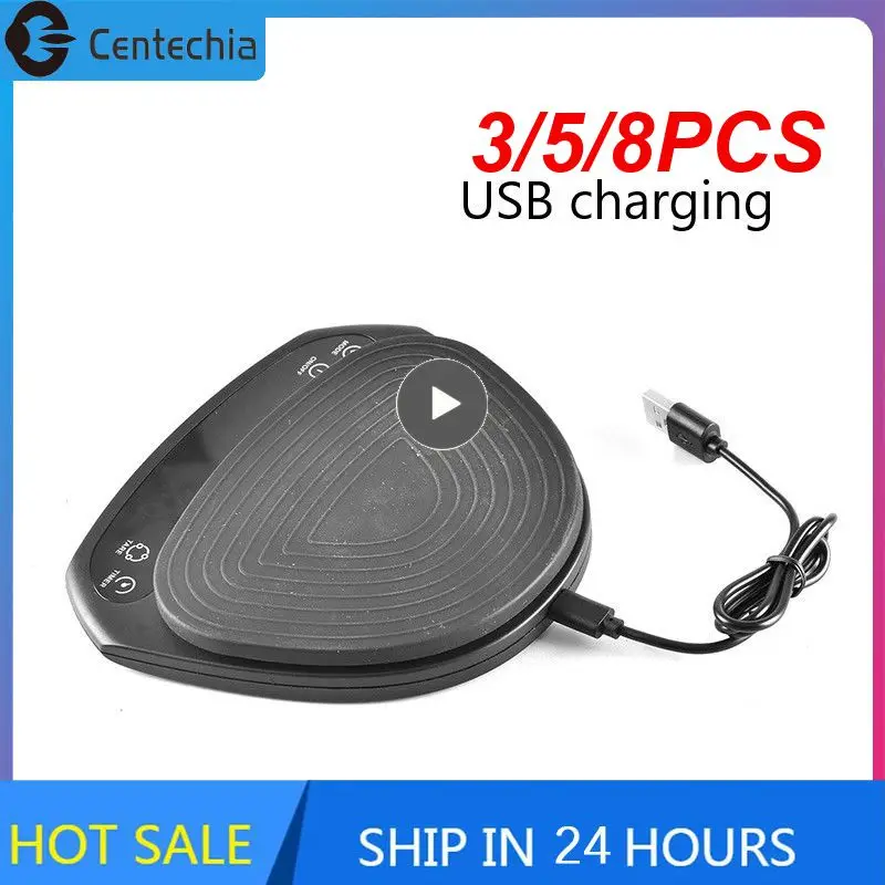 

3/5/8PCS LED Digital Coffee Scale With Timer Anti-slip Hand Brewed Electronic Scale Automatic Timing Barista Tools Accurate To
