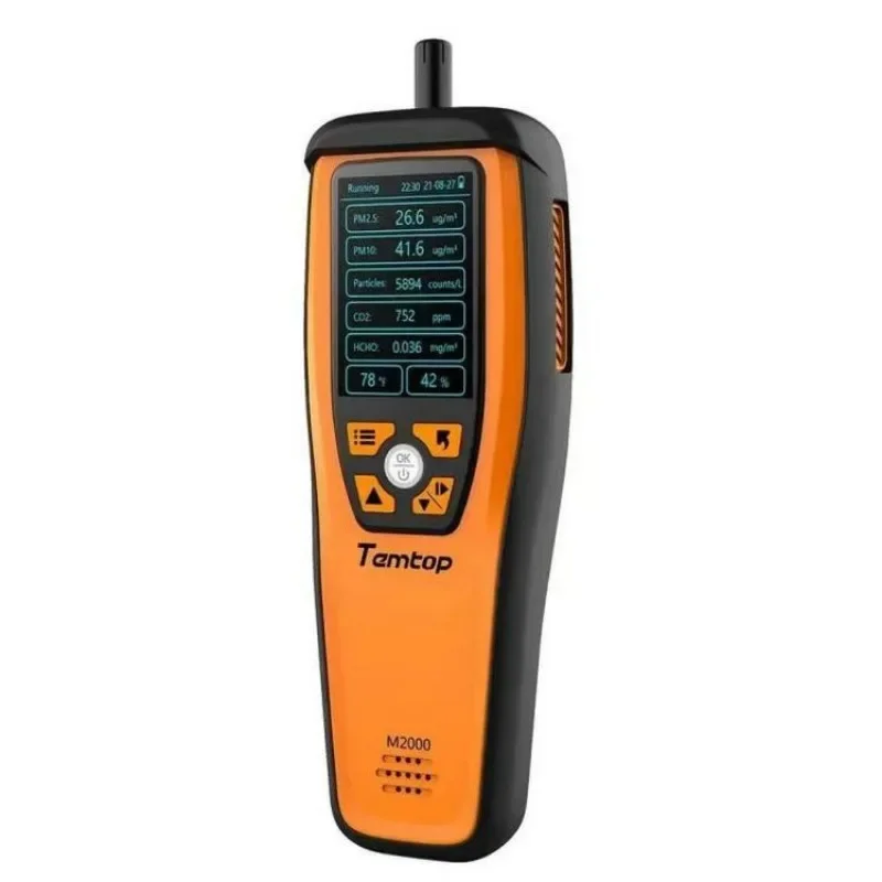 Temtop LKC-1000S+ Профессиональный детектор формальдегида 2-го поколения с экспортом