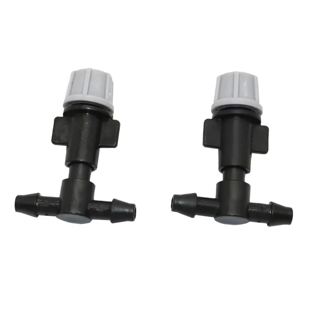

10 PCS Gray spray nozzle With 4 / 7mm Tee Apply Watering Sprayed on plants Spray Radius 0.6-0.9m high quality Sprayer Nozzle