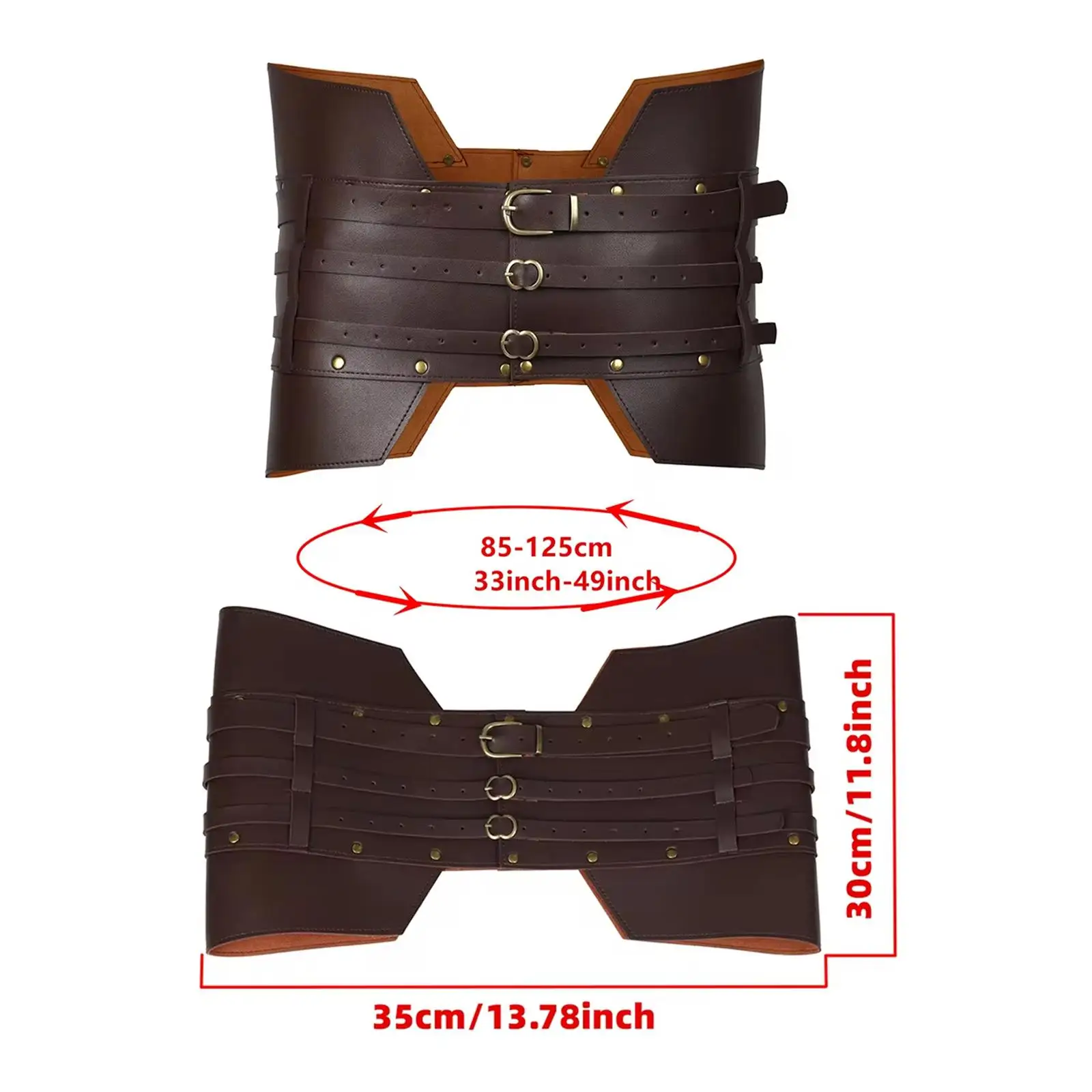 Средневековый широкий пояс для косплея почек фэнтезийный костюм на Хэллоуин