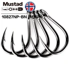 30 упаковок крючки mustad Deep Ocean Fishing 10827 4X крепкий крючок Приманка колючая железная доска рыболовные крючки джиг крючок джиг приманка Pesca Anzol