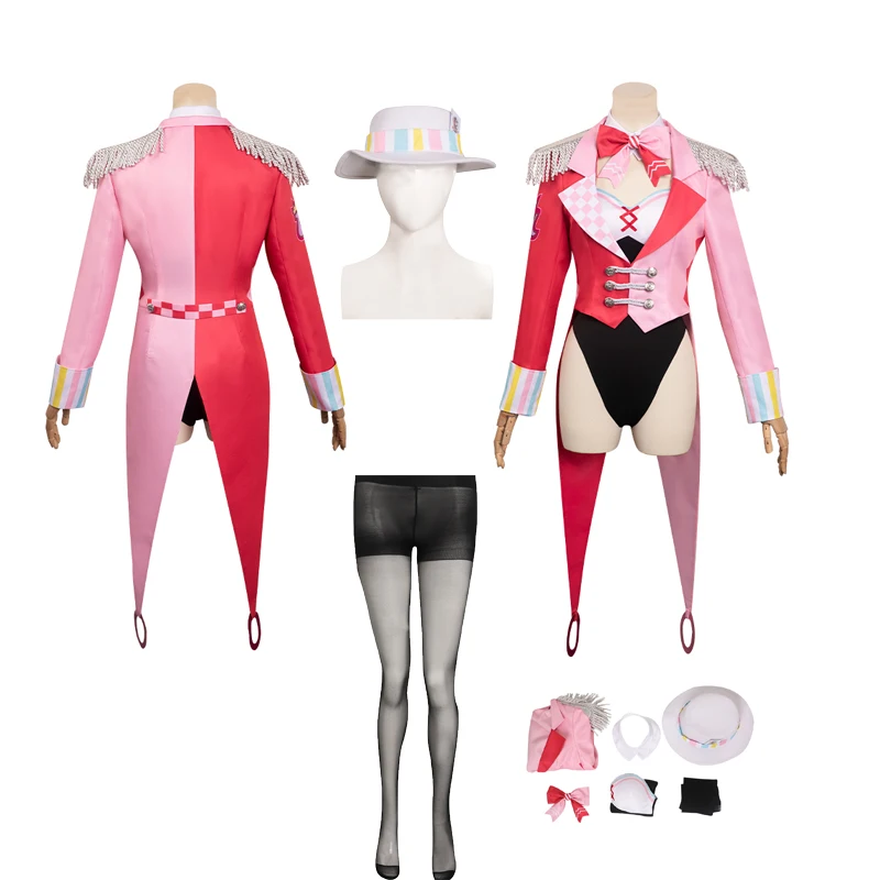 

Anime One Cos Piece Uta Cosplay Costume Jumpsuit Coat Hat Shoes Set Fantasia Women Girls Outfits Halloween Carnival Party Suit