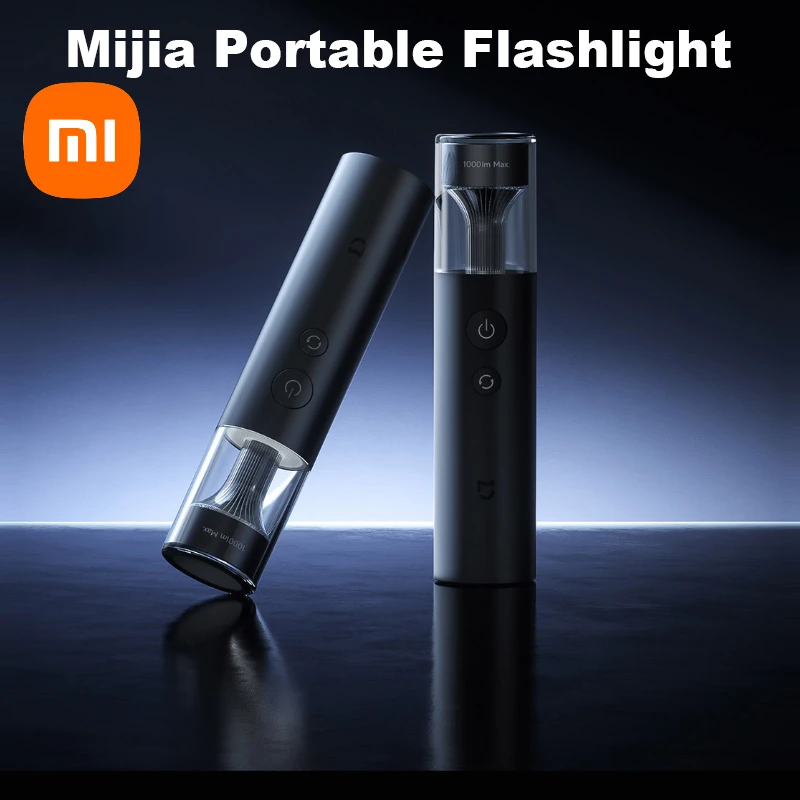 Многофункциональный фонарик Xiaomi Mijia Power Bank 3100 мАч IP65 Водонепроницаемый 1000 лм