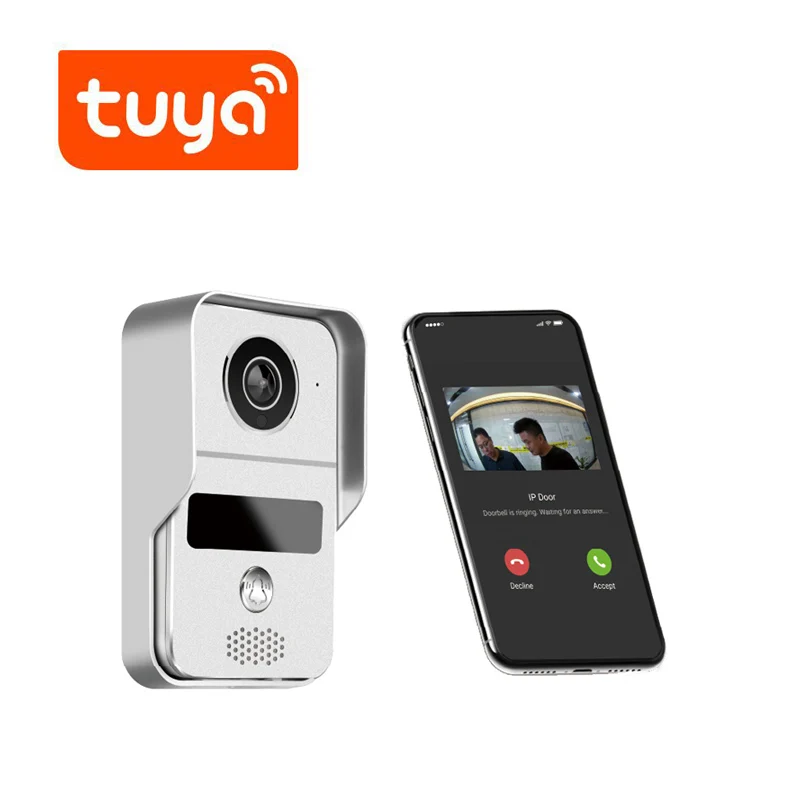 Smart WiFi Video Intercom Doorbell Camera Remote Access Control System Villa Home Apartment 7 Inch Wired Tuya Video Door Phone enlarge