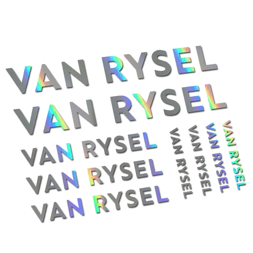 Фото Для VAN RYSEL этикетки наклейки наклейки №1