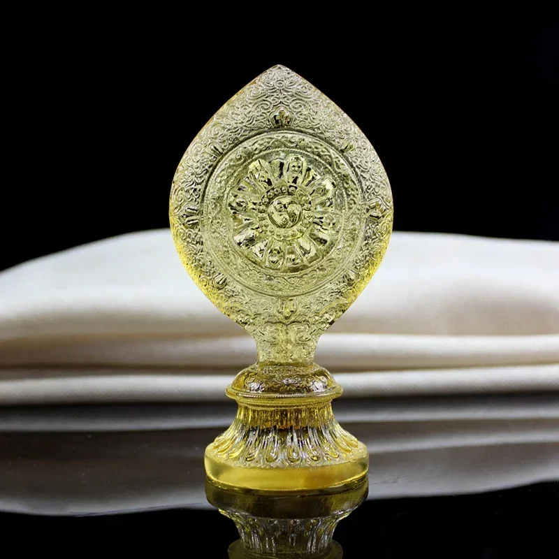 Фото Древнее глазурованное колесо King Seven Treasures Shuanglu *** Принадлежности для магических артефактов Glazed Magic Artifacts2 №3