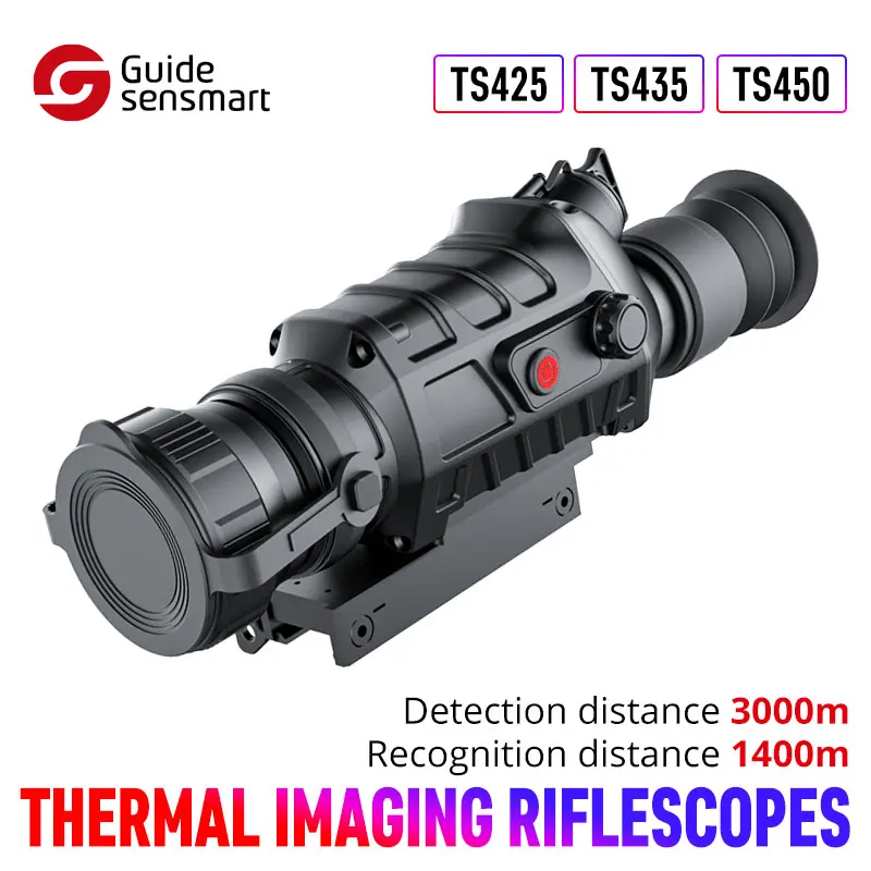 

Guide TS450 Thermal Sight Monocular for Hunting Scopes Powerful 50mm Lens