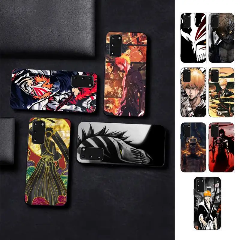

BLEACH Ichigo Kurosaki Phone Case for Samsung S10 21 20 9 8 plus lite S20 UlTRA 7edge