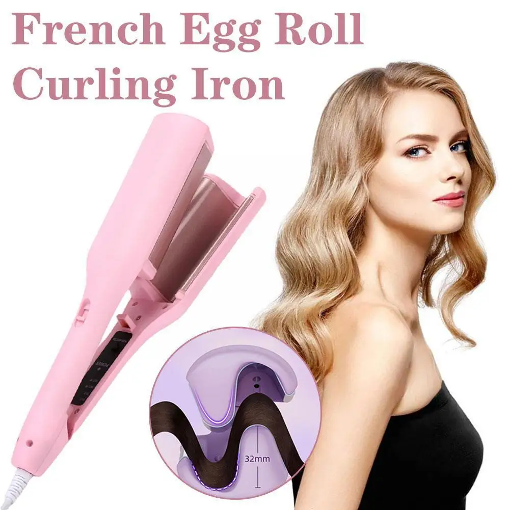 

New Professional Hair Curling Iron Wave Waver Egg Rolls Styling Styling Fast Styler Wand Tools Curler Hair Tools Irons Hair U1P3