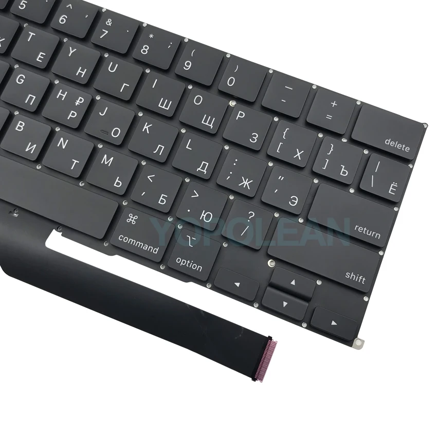 Новая клавиатура A2141 с русской раскладкой для MacBook Pro Retina 16 дюймов 2019 года EMC 3347 |