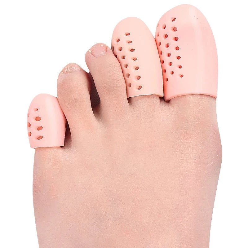 

20Pcs=10Pairs Toe Protector Sleeve Separator Correction Breathable Adjuster Comfortable Hallux Valgus Bunion Foot Care Pedicure