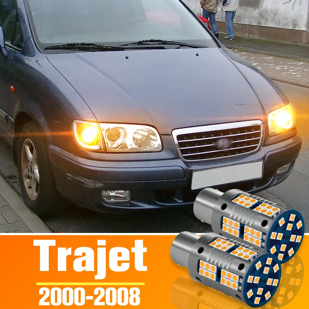 

2pcs LED Turn Signal Light Turning Bulb Accessories For Hyundai Trajet 2000-2008 2001 2002 2003 2004 2005 2006 2007