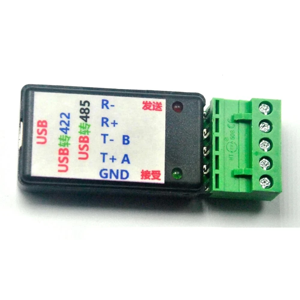 2 шт. в 1 адаптер преобразователя USB RS422 и RS485 с CH340T