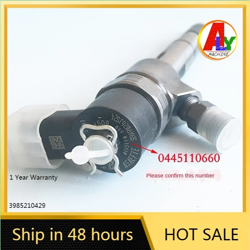 

0445110660 Форсунка Common Rail в сборе для BOSCH