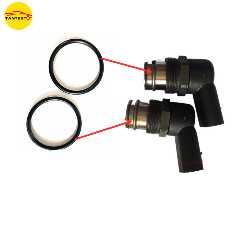 

Piezo Injector Solenoid Valve Fluorine Rubber Seal Ring 10PCS