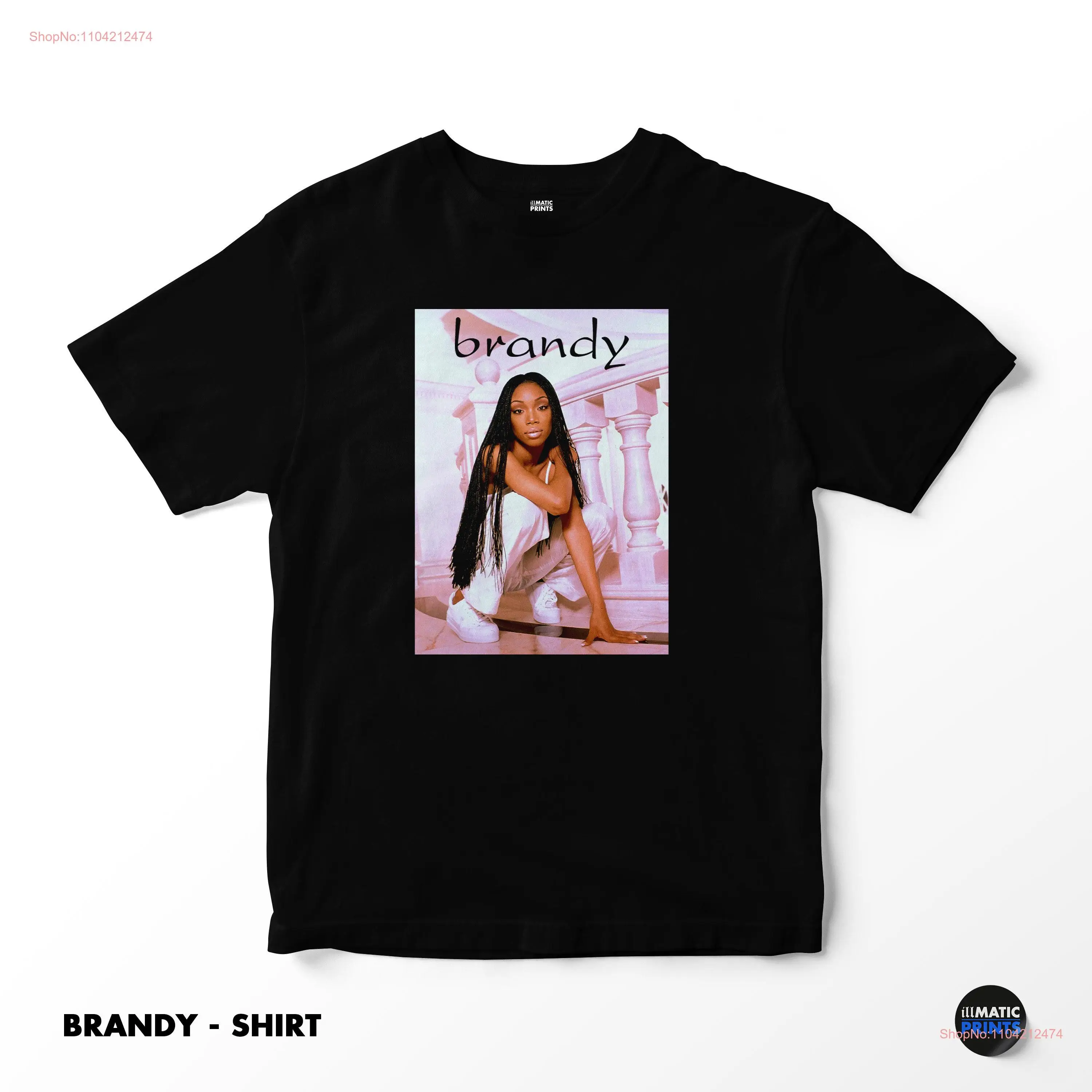 Футболка Brandy RNB в винтажном стиле 90-х R B Party Monica годов графическая футболка с