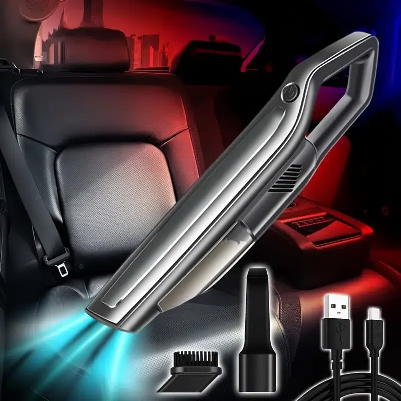 

1pc Wireless Vacuum Cleaner, Car Dual-purpose Handheld Strong Adsorption Cleaning Vacuum Cleaner, Car Cleaning Tool