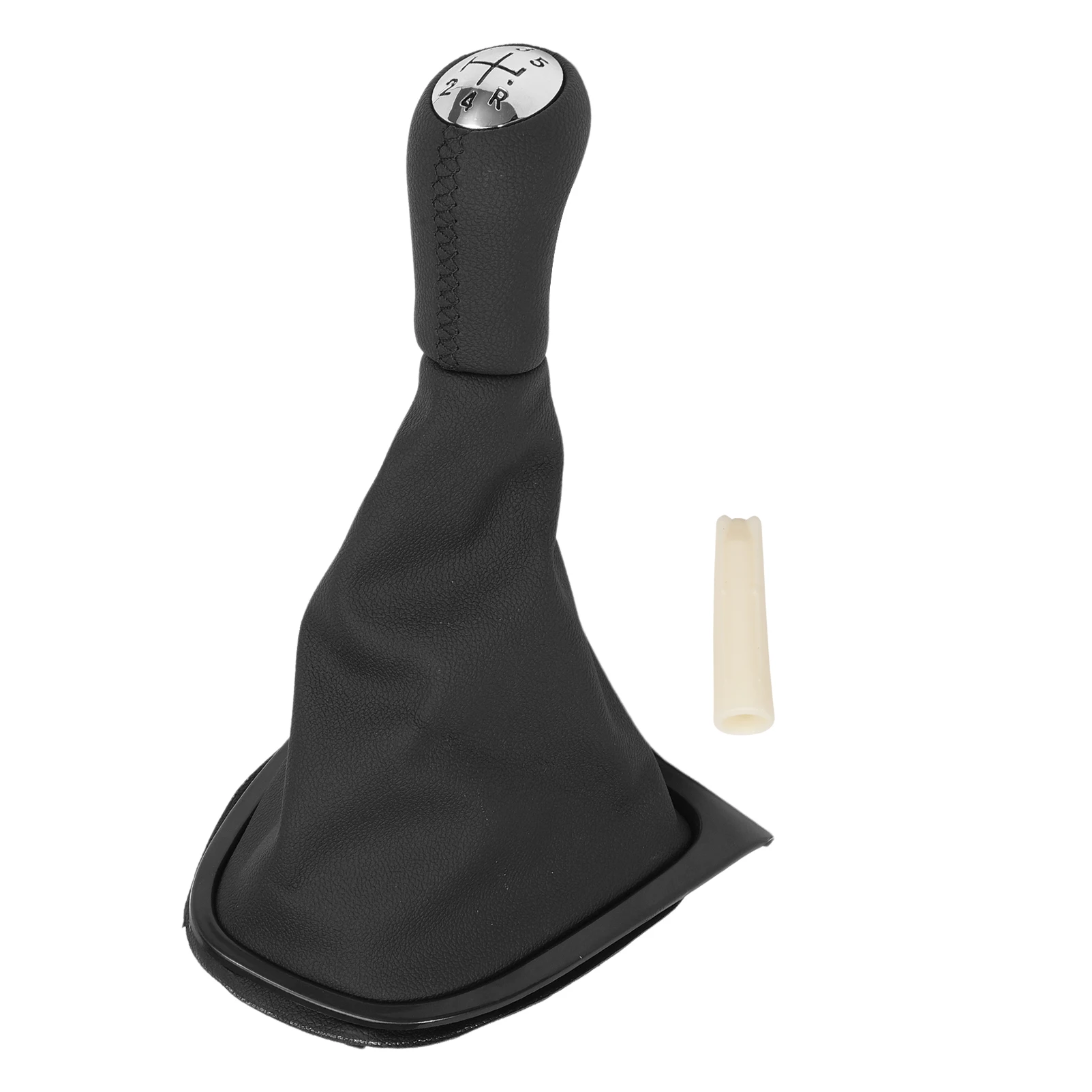 Кожаная Шестерня 5 скоростей для Renault Clio IV 2012-2020 черная накладка на ботинок