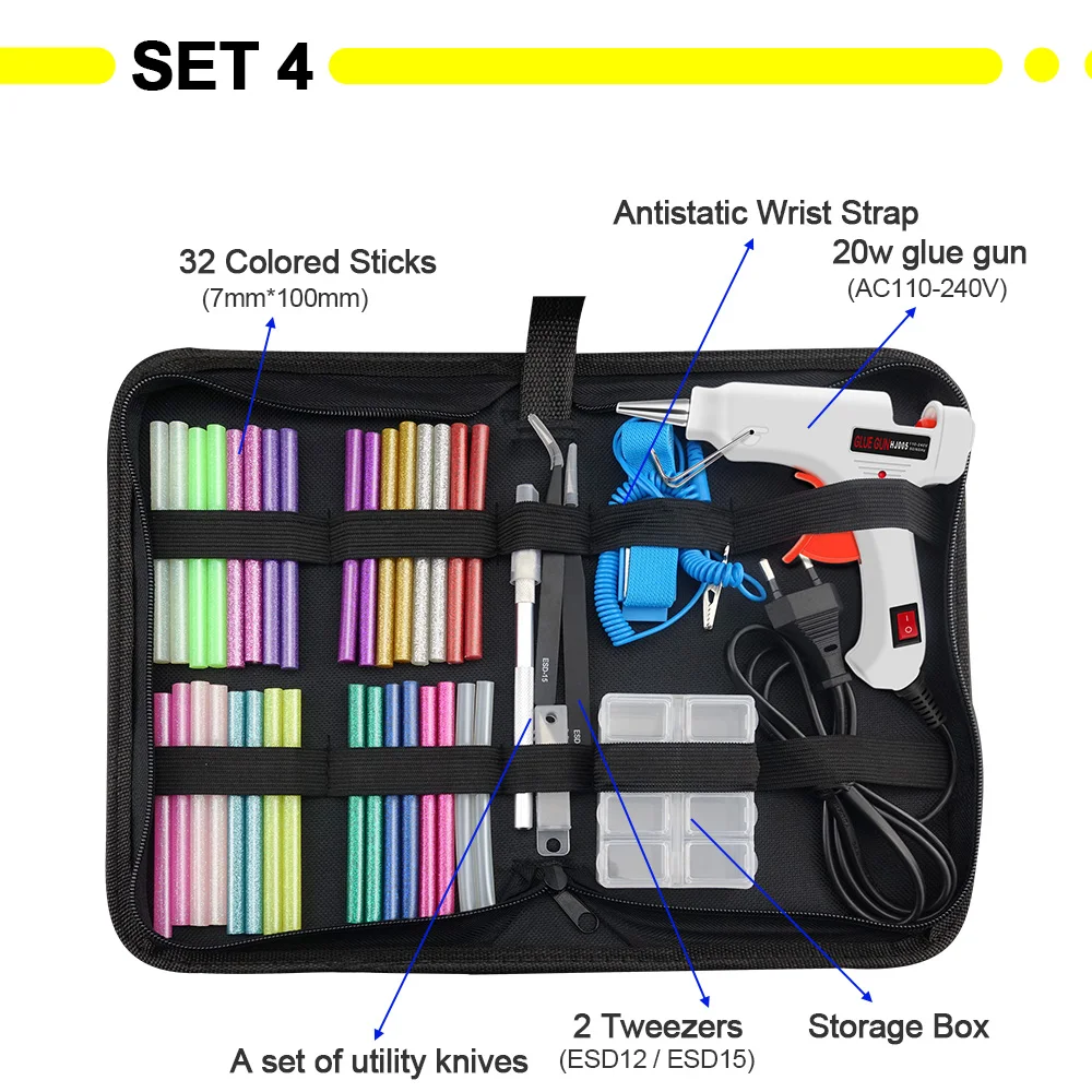 

Набор клеевых пистолетов GoGoPanda 6 в 1