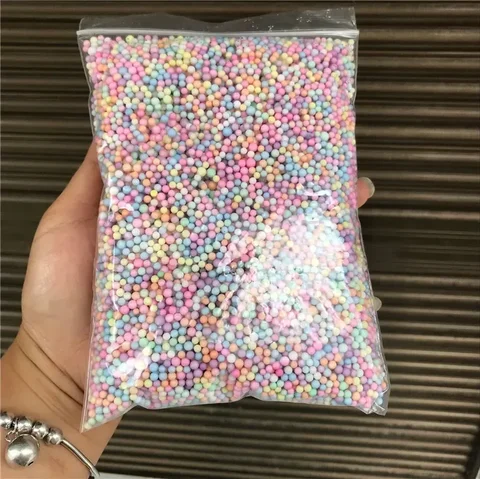 14000pcs Poliestireno enchimento de isopor bolas garrafa Diy Snow Mud Acessorie Pequenas contas de espuma minúsculos para decoração de balão de caixa de presente