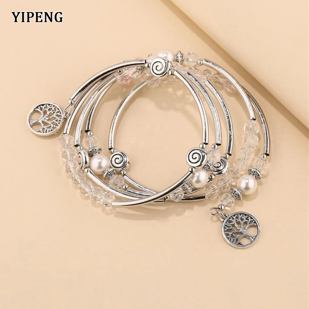 

10/30 sets Pearl Bracelets for Women Trendy Woman Jewelry 2022 Summer Jewelry Ladies Van Cleef Bracelet Luxury Woman Gift